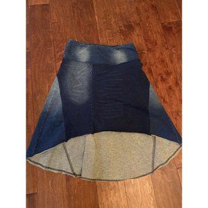 Athena Marie Denim High-Low Skirt M